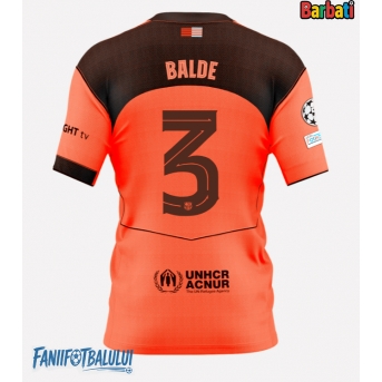 Barcelona Alejandro Balde #3 Tricou Fotbal Replică 2025-26 Barbati Treilea